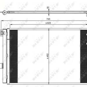 Wochenendangebot NRF 350041 - Kondensator, Klimaanlage - EASY FIT