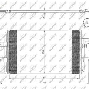 Sonderaktion NRF 35300 - Kondensator, Klimaanlage - EASY FIT