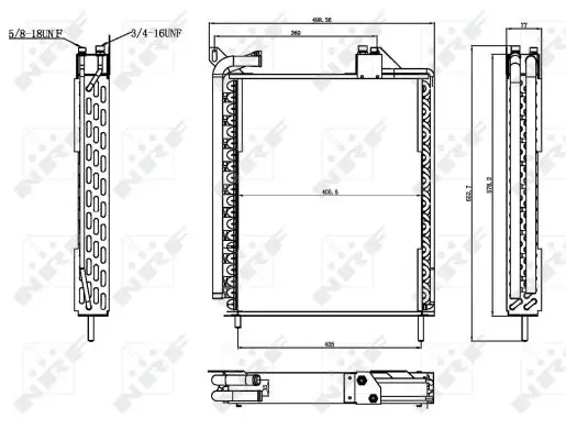 Saisonangebot NRF 35371 - Kondensator, Klimaanlage - EASY FIT