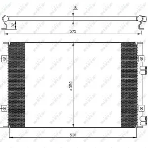 Sonderaktion NRF 35384 - Kondensator, Klimaanlage - EASY FIT