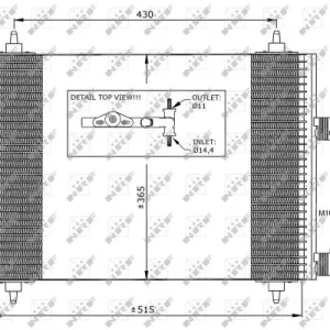 Top-Seller NRF 35649 - Kondensator, Klimaanlage - EASY FIT