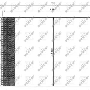 Zertifiziert NRF 35802 - Kondensator, Klimaanlage - EASY FIT