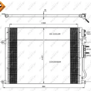 Sonderangebot NRF 35920 - Kondensator, Klimaanlage - EASY FIT