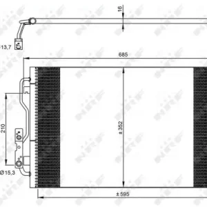 Sofort Bestellen NRF 35970 - Kondensator, Klimaanlage - EASY FIT