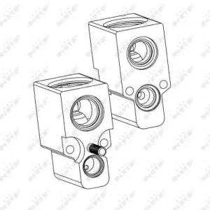 Top-Seller NRF 38342 - Expansionsventil, Klimaanlage
