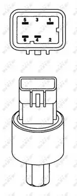 Bestpreis NRF 38929 - Druckschalter, Klimaanlage - EASY FIT