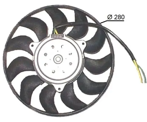 Markenprodukt NRF 47616 - Lüfter, Motorkühlung