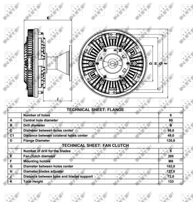 Meistverkauft NRF 49060 - Kupplung, Kühlerlüfter