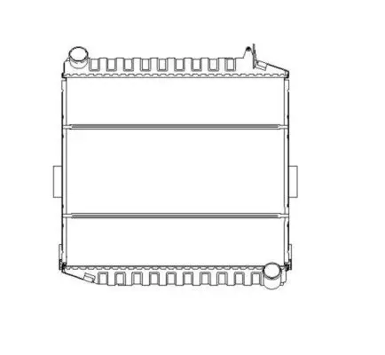 Garantierte Lieferung NRF 50472 - Kühler, Motorkühlung