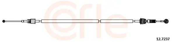 Sonderaktion COFLE 12.7237 - Seilzug, Schaltgetriebe