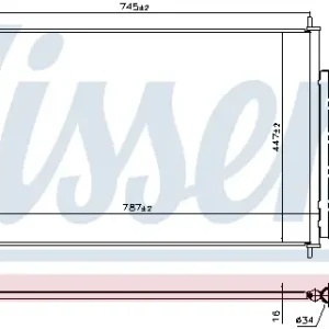 Wochenendangebot NISSENS 940842 - Kondensator, Klimaanlage - ** FIRST FIT **