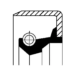 Preiswert CORTECO 01002443B - Dichtring