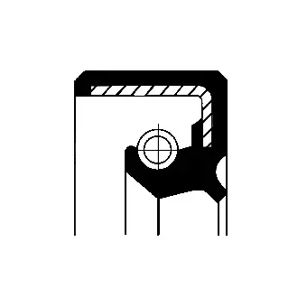 Echt CORTECO 01016311B - Dichtring