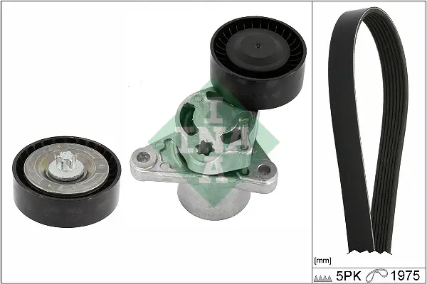 Preiswert Schaeffler INA 529 0545 10 - Keilrippenriemensatz