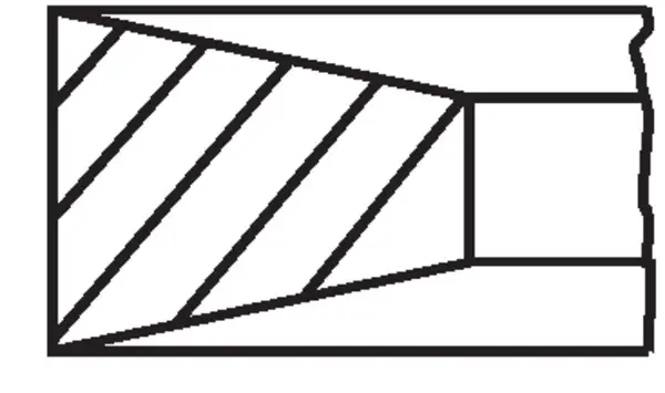 MAHLE 001 RS 11118 0N0 - Kolbenringsatz Neu