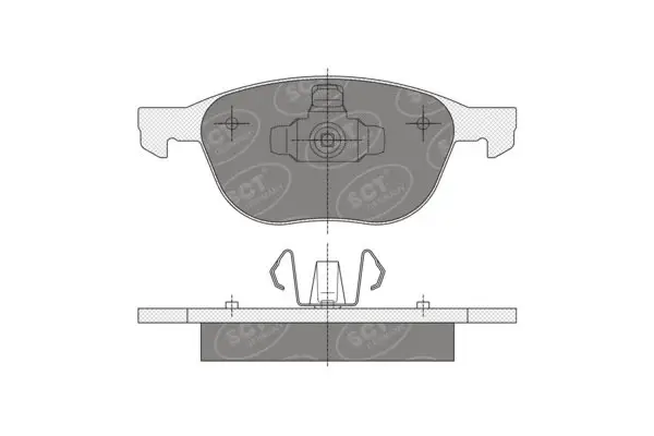 Sale SCT Bremsbeläge SP358PR