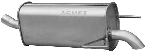 ASMET 05.180 - Endschalldämpfer Nur Für Kurze Zeit