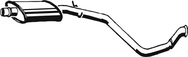 Begrenztes Angebot ASMET 08.021 - Mittelschalldämpfer