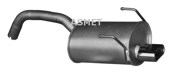 ASMET 16.088 - Endschalldämpfer Bestseller