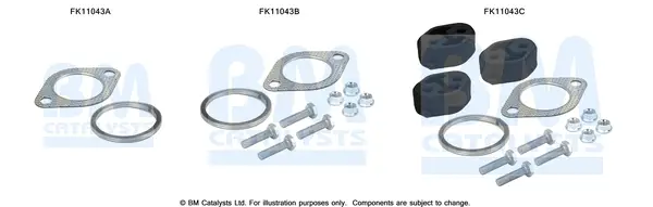 BM CATALYSTS FK11043 - Montagesatz, Ruß-/Partikelfilter Sichere Zahlung