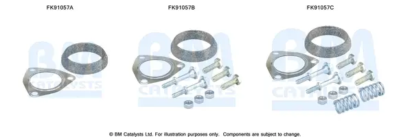 BM CATALYSTS FK91057 - Montagesatz, Katalysator Günstig