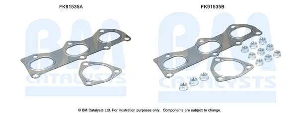 Neue Kollektion BM CATALYSTS FK91535 - Montagesatz, Katalysator