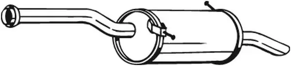BOSAL 135-097 - Endschalldämpfer Nur Für Kurze Zeit