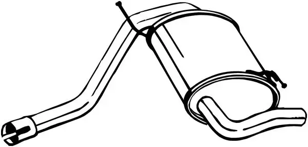 Top-Seller BOSAL 200-113 - Endschalldämpfer