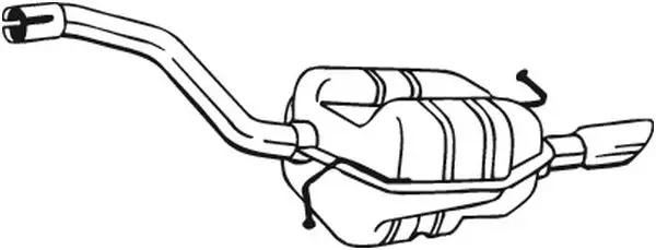 BOSAL 233-205 - Endschalldämpfer Sale
