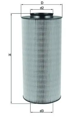 Echt KNECHT LX 918 - Luftfilter
