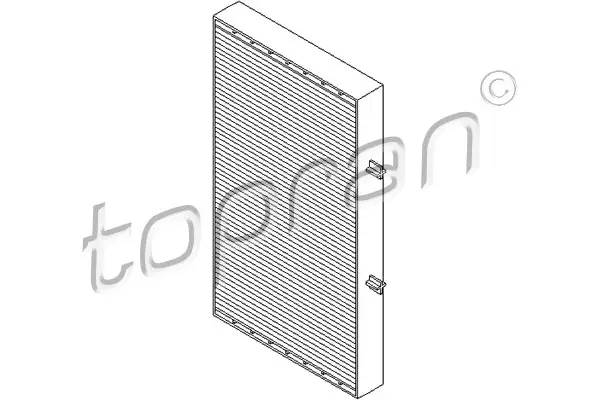 Preisknaller TOPRAN 207 035 - Filter, Innenraumluft