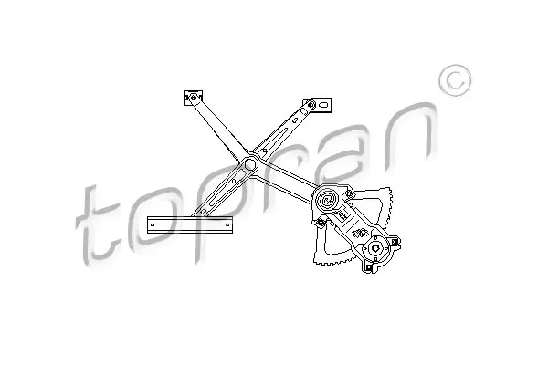 TOPRAN 401 427 - Fensterheber Billig