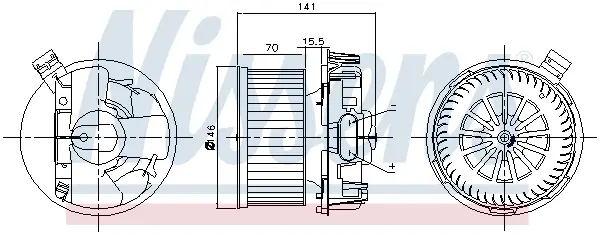 Top-Preis NISSENS 87209 - Innenraumgebläse