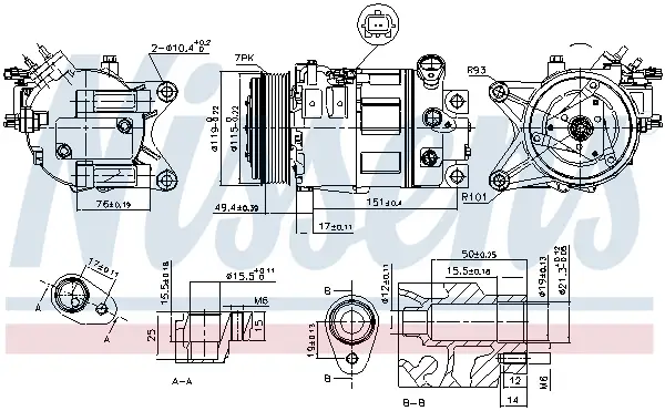 Super-Preis NISSENS 890226 - Kompressor, Klimaanlage - ** FIRST FIT **