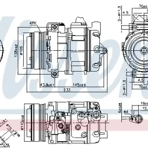 Aktuell NISSENS 890292 - Kompressor, Klimaanlage - ** FIRST FIT **