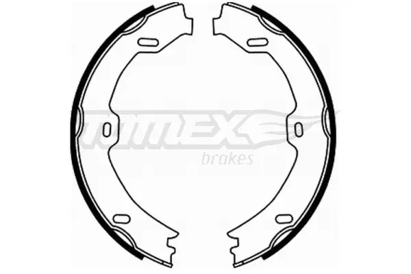 TOMEX Brakes TX 21-72 - Bremsbackensatz Super-Preis