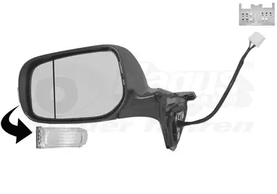 VAN WEZEL 5406807 - Außenspiegel - * HAGUS * Top-Preis