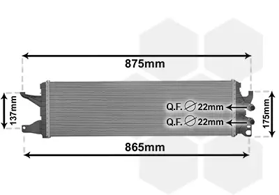 VAN WEZEL 58012722 - Kühler, Motorkühlung Sichere Zahlung