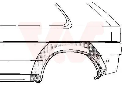 Meistverkauft VAN WEZEL 5812147 - Seitenwand