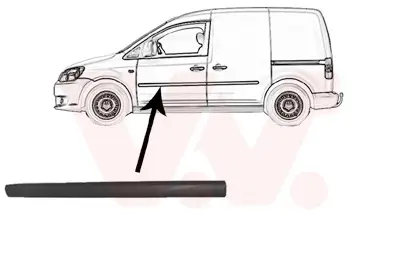 Sofort Bestellen VAN WEZEL 5867403 - Zier-/Schutzleiste, Tür
