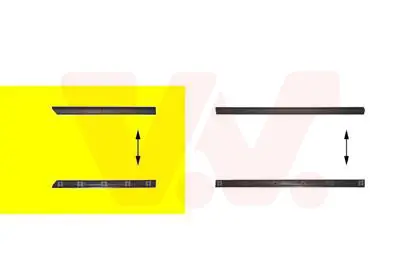 VAN WEZEL 5880426 - Zier-/Schutzleiste, Tür Must-Have