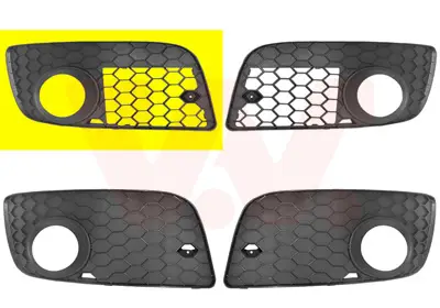 Markenware VAN WEZEL 5893592 - Lüftungsgitter, Stoßfänger