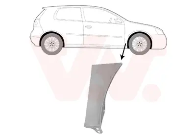 VAN WEZEL 5894156 - Kotflügel Neuheit