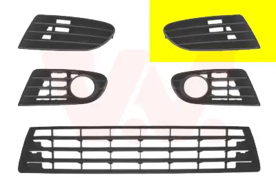 VAN WEZEL 5895591 - Lüftungsgitter, Stoßfänger - ** Equipart ** Online Kaufen