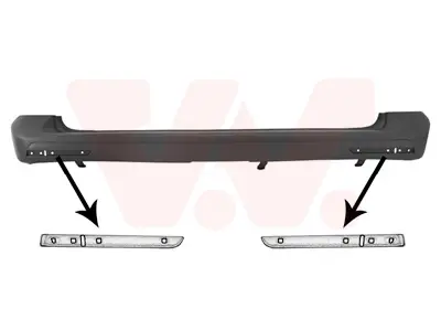 Neu VAN WEZEL 5897542 - Stoßfänger
