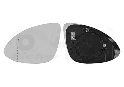 VAN WEZEL 7405837 - Spiegelglas, Außenspiegel - * HAGUS * Must-Have