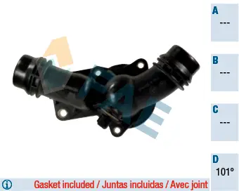 FAE 5348601 - Thermostat, Kühlmittel Sichere Zahlung