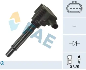 FAE 80390 - Zündspule Mega-Angebot