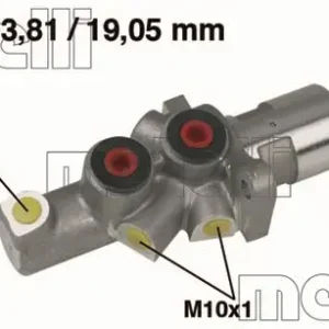 Bestpreis METELLI 05-0177 - Hauptbremszylinder