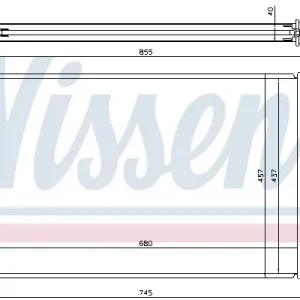 Top-Angebot NISSENS 63771 - Kühler, Motorkühlung